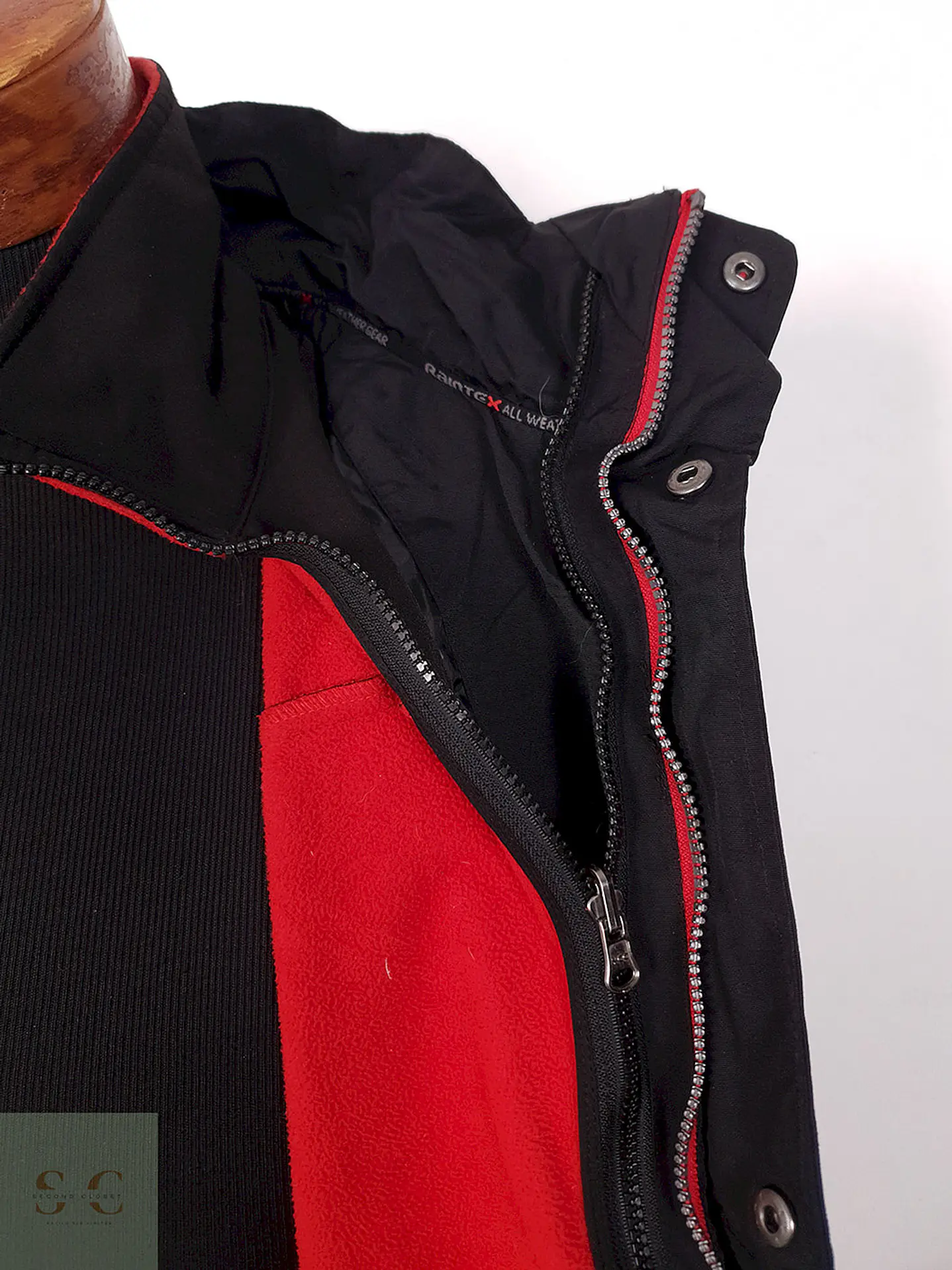 Chaqueta Raintex Térmica Impermeable Negra - Talla M 12