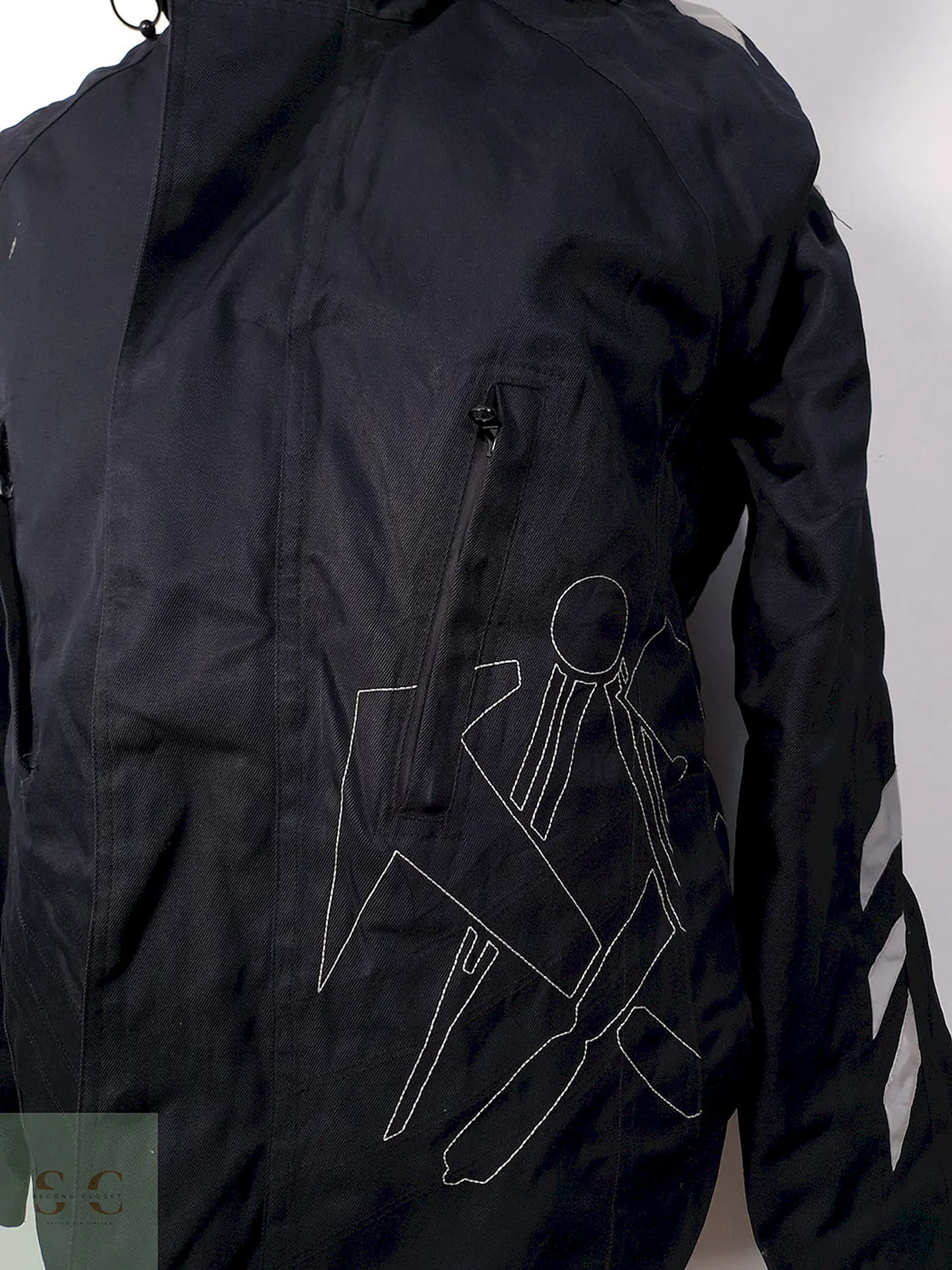 Chaqueta Job Encerada Térmica Negra - Talla M 3