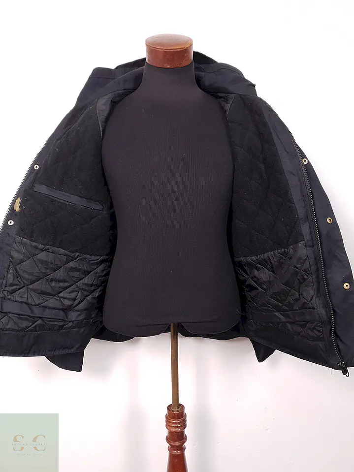 Chaqueta Job Encerada Térmica Negra - Talla M 4