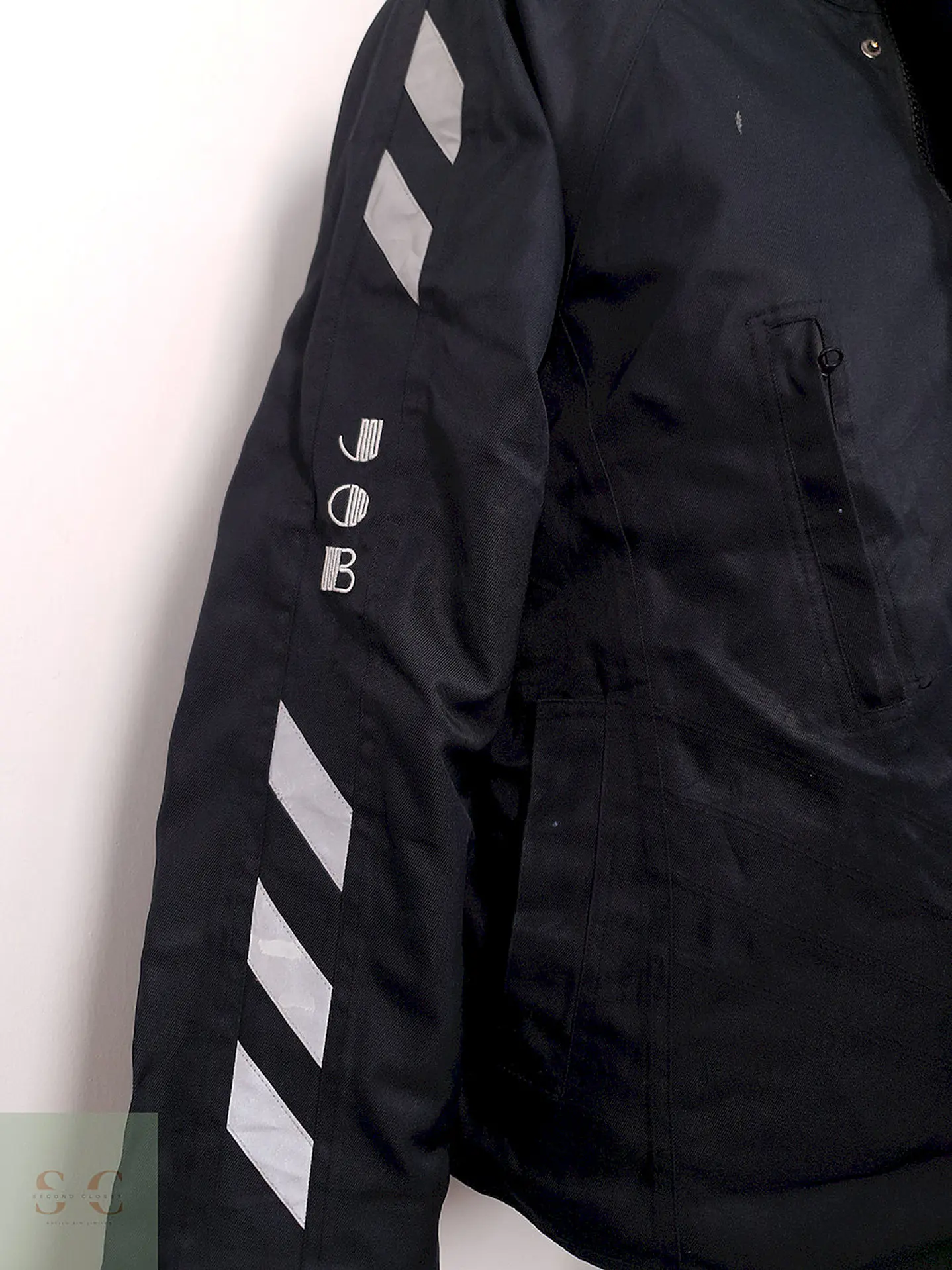 Chaqueta Job Encerada Térmica Negra - Talla M 5
