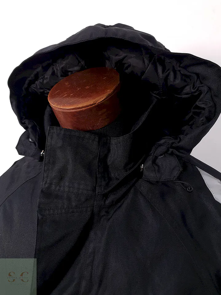 Chaqueta Job Encerada Térmica Negra - Talla M 8
