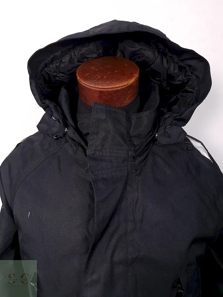 Chaqueta Job Encerada Térmica Negra - Talla M 12