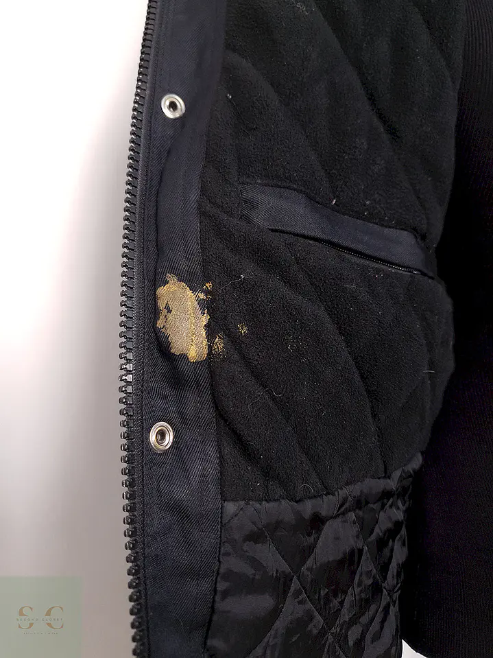 Chaqueta Job Encerada Térmica Negra - Talla M 14