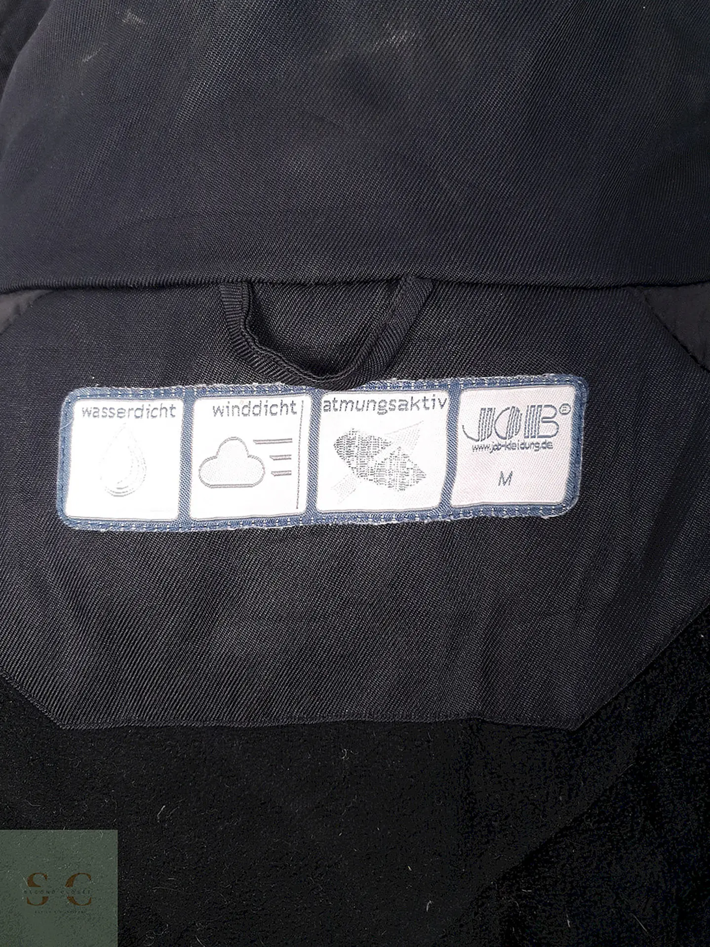 Chaqueta Job Encerada Térmica Negra - Talla M 16