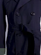 Trench Commander Cruzado Azul Marino - Talla ML - Miniatura 13
