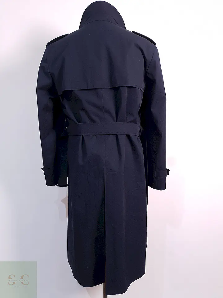 Trench Commander Cruzado Azul Marino - Talla ML 22