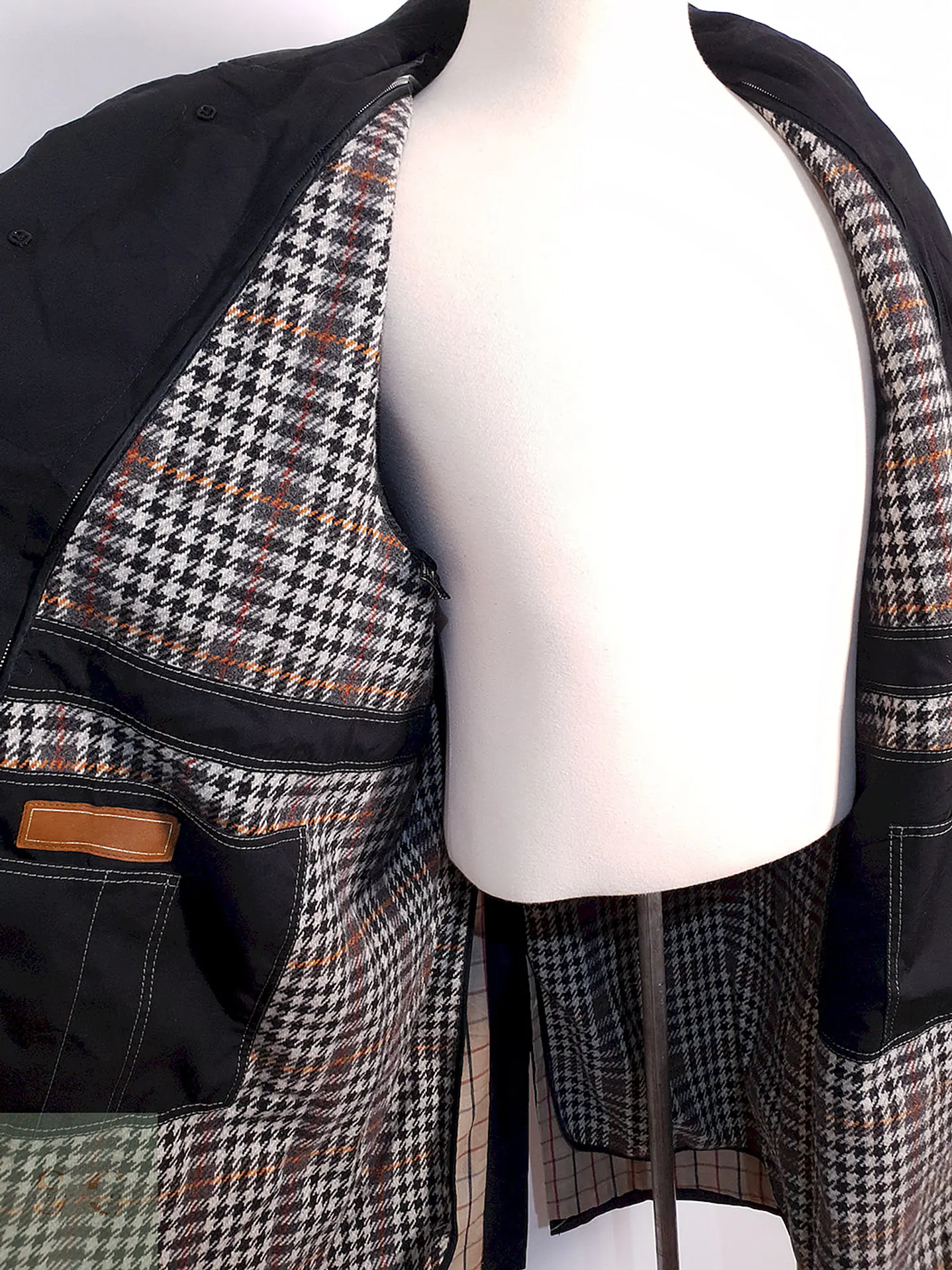 Trench Werther Gabardina Negra - Talla L 13