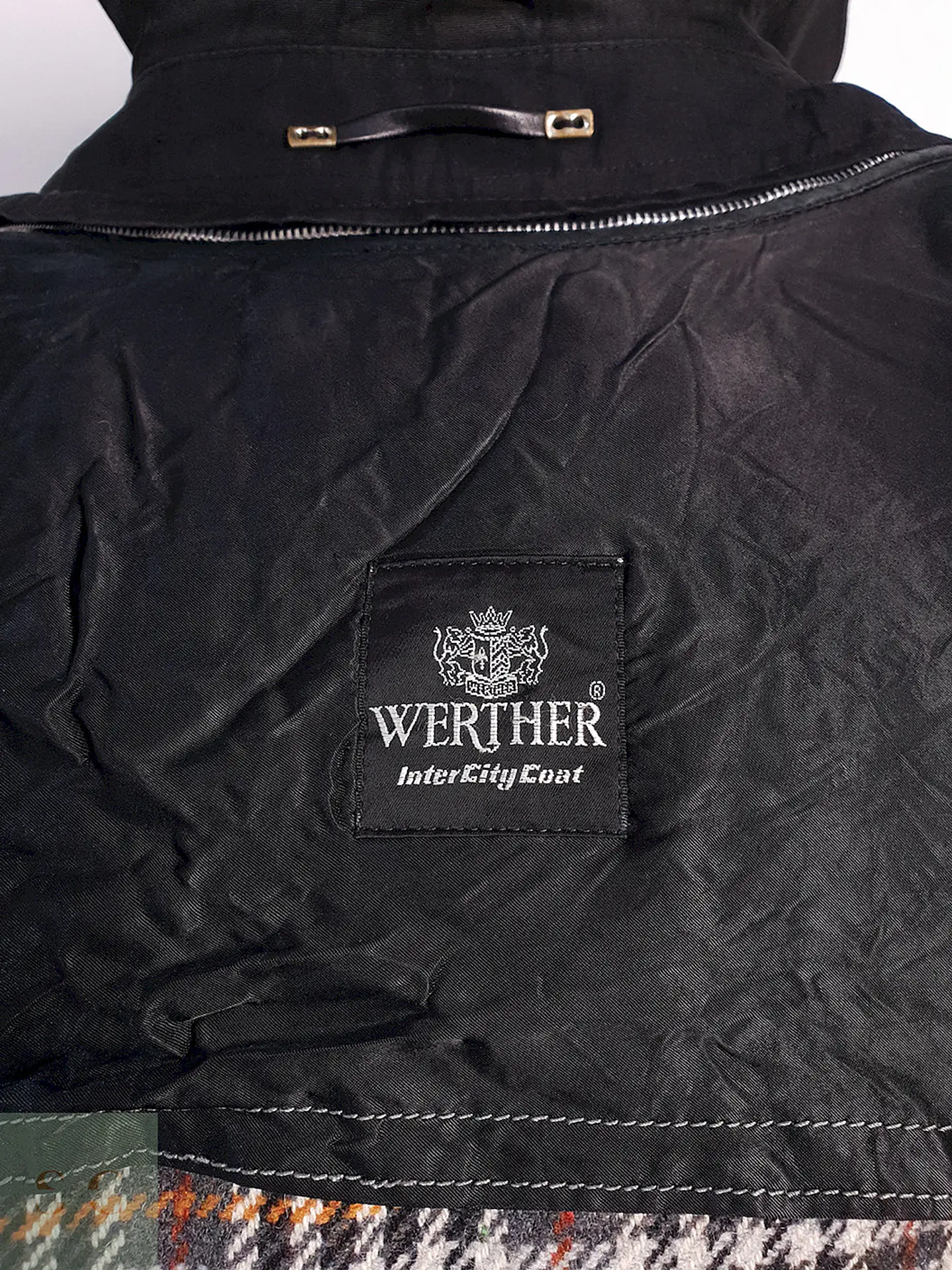 Trench Werther Gabardina Negra - Talla L 18