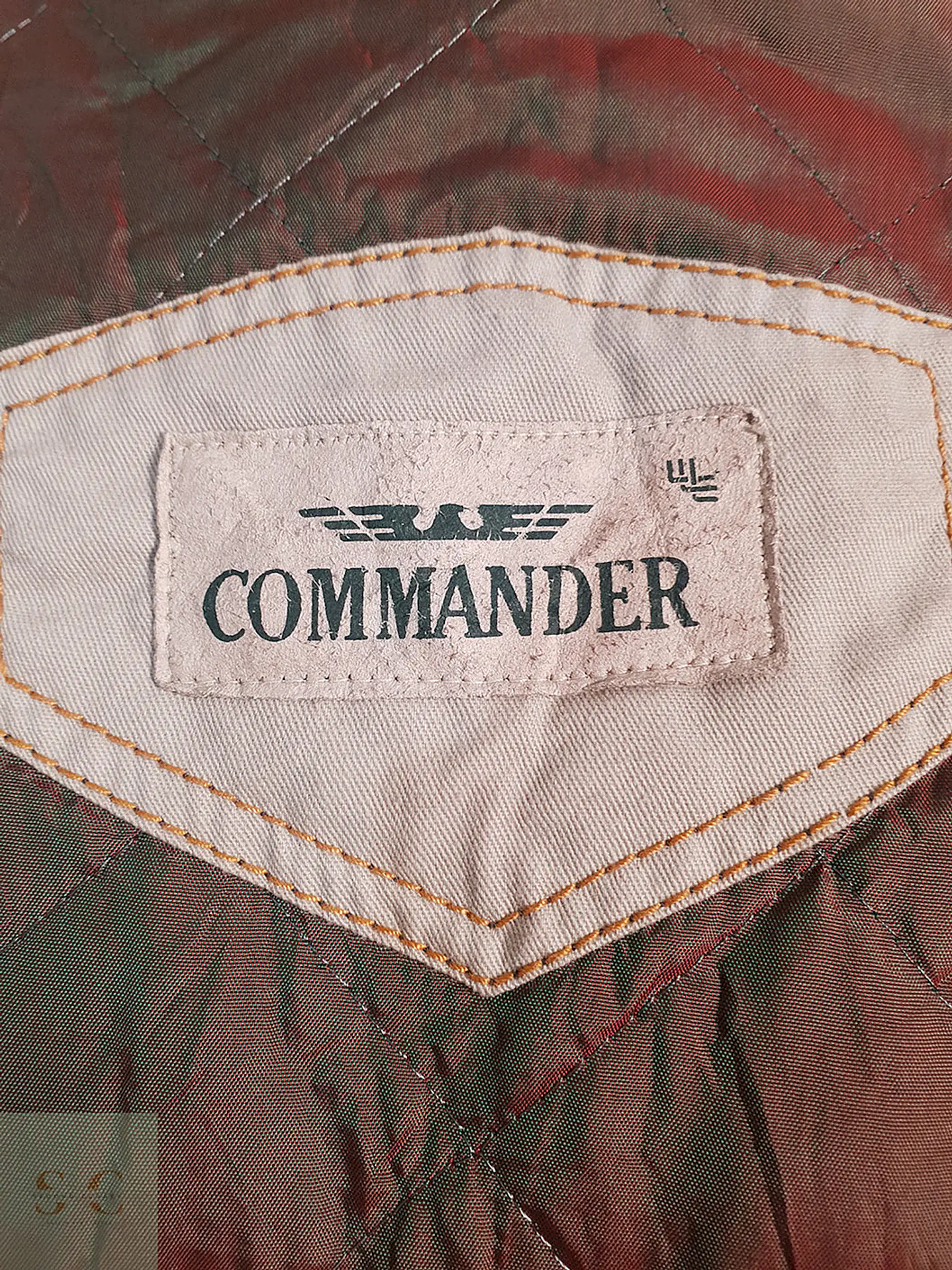 Trench Commander con Cinturón Beige Grisáceo - Talla 4XL 17