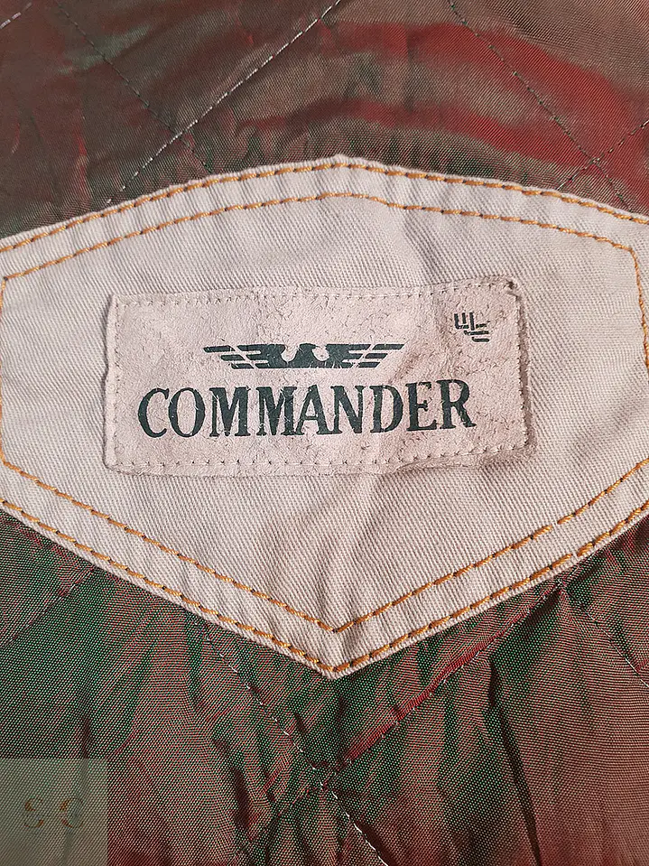 Trench Commander con Cinturón Beige Grisáceo - Talla 4XL 17