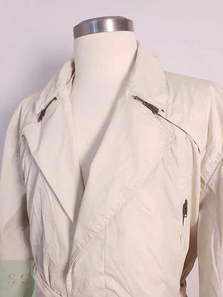 Trench Werther con Cinturón Marfil - Talla 3XL 4