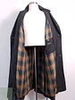 Trench Vintage Cruzado con Cinturón Plomo Azulado - Talla 3XL - Miniatura 7