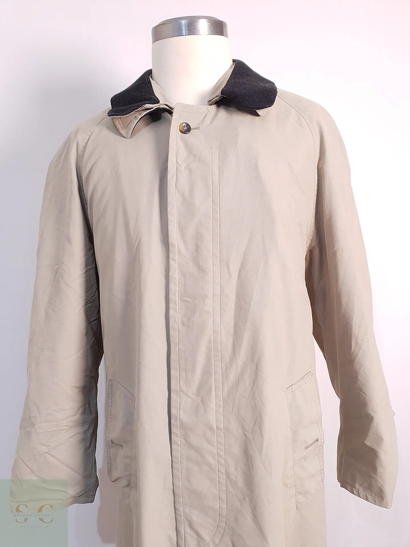 Trench Bugatti Gabardina Caqui Forro Desmontable - Talla 3XL 5