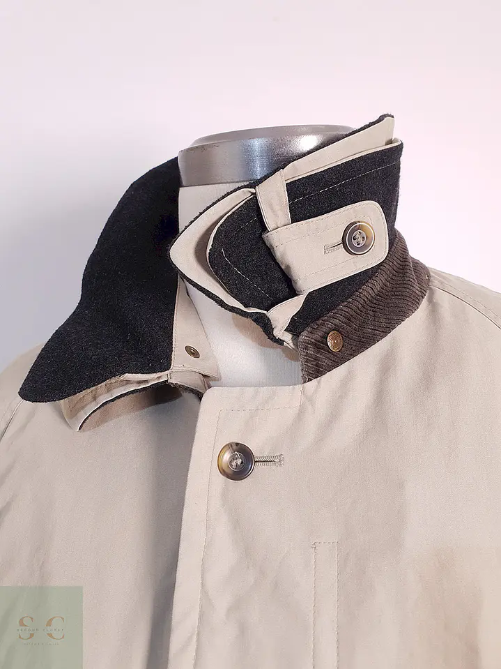 Trench Bugatti Gabardina Caqui Forro Desmontable - Talla 3XL 7