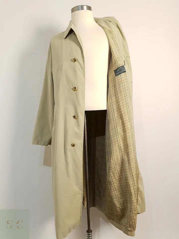 Trench Michael Bogner Beige Claro - Talla 3XL 1