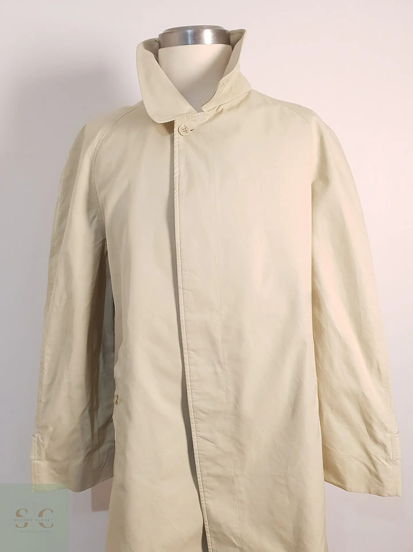 Trench Burberry Clásico Nova Check - Talla XL 2