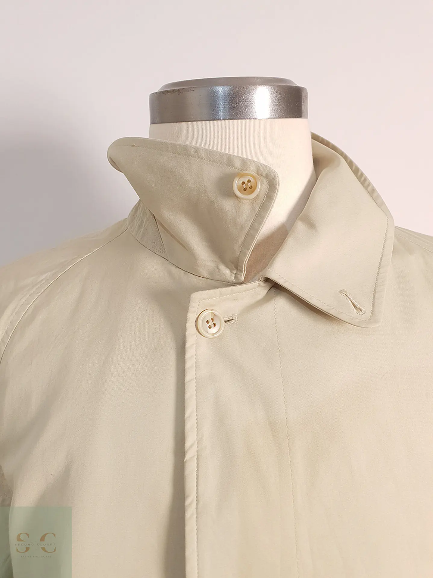 Trench Burberry Clásico Nova Check - Talla XL 4