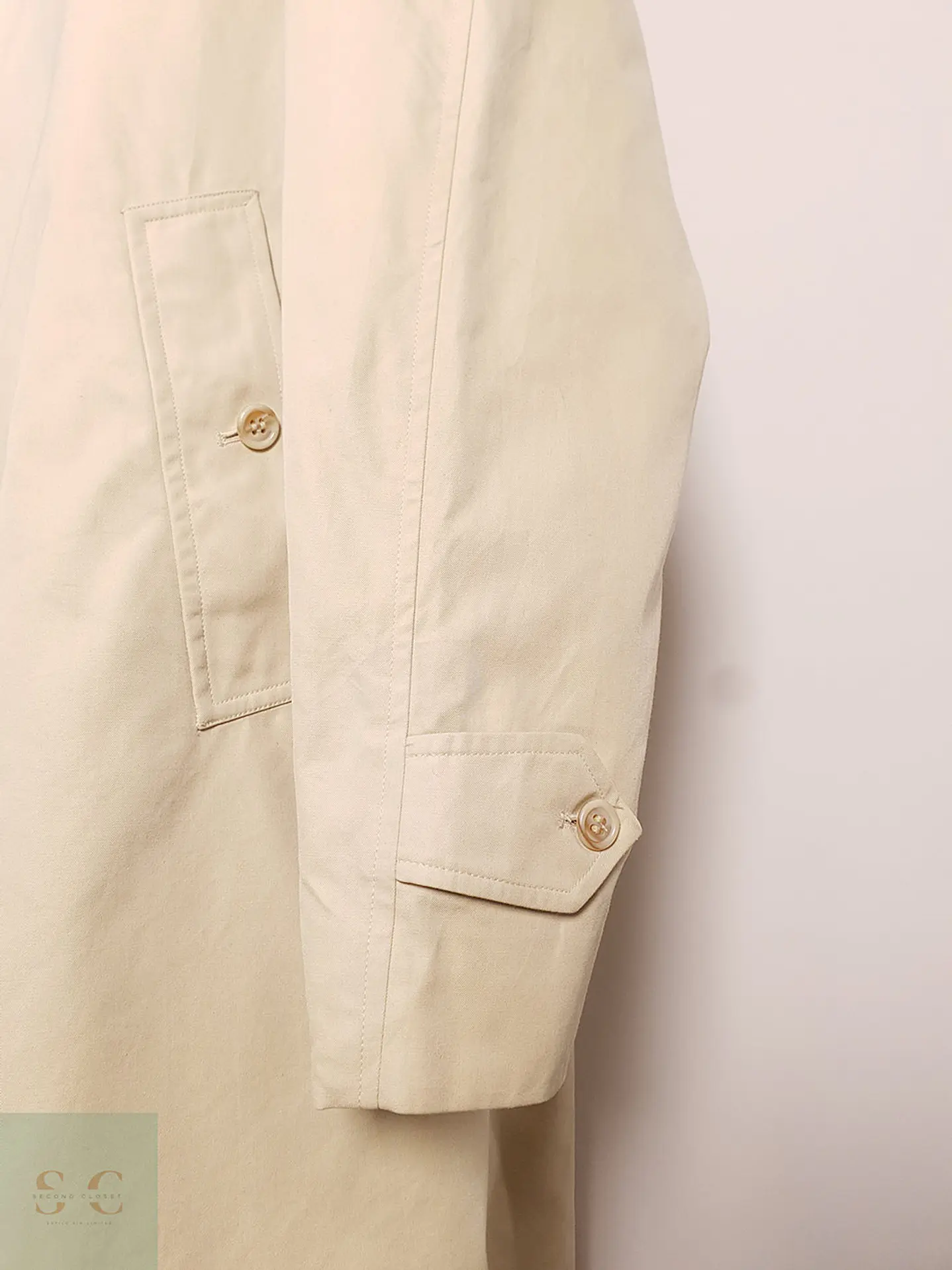 Trench Burberry Clásico Nova Check - Talla XL 5