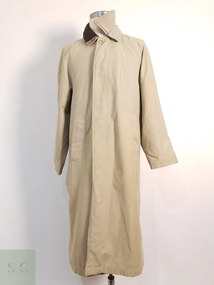 Trench Gilberto Gabardina Beige - Talla L 1