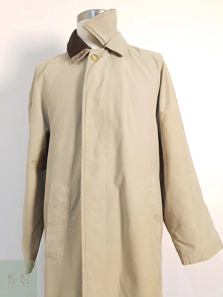 Trench Gilberto Gabardina Beige - Talla L 4