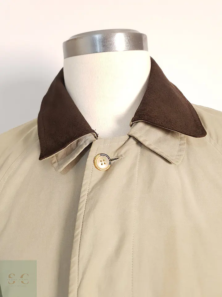 Trench Gilberto Gabardina Beige - Talla L 7