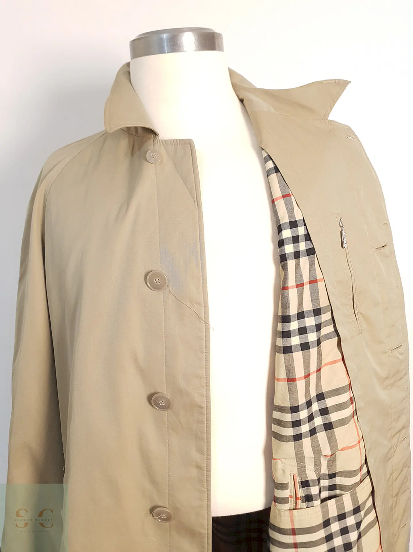Trench Daré Bridge Gabardina Caqui - Talla L 7