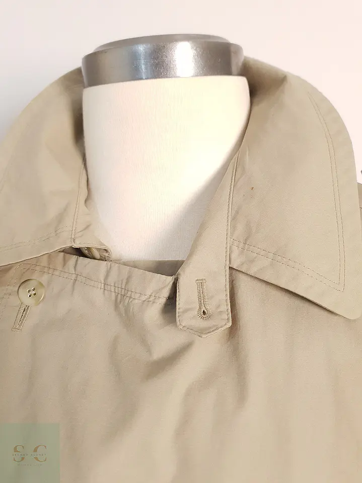 Trench Bugatti Cruzado con Cinturón Beige - Talla XL 2