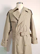 Trench Bugatti Cruzado con Cinturón Beige - Talla XL - Miniatura 3
