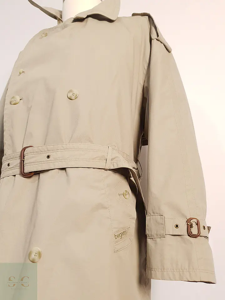 Trench Bugatti Cruzado con Cinturón Beige - Talla XL 9