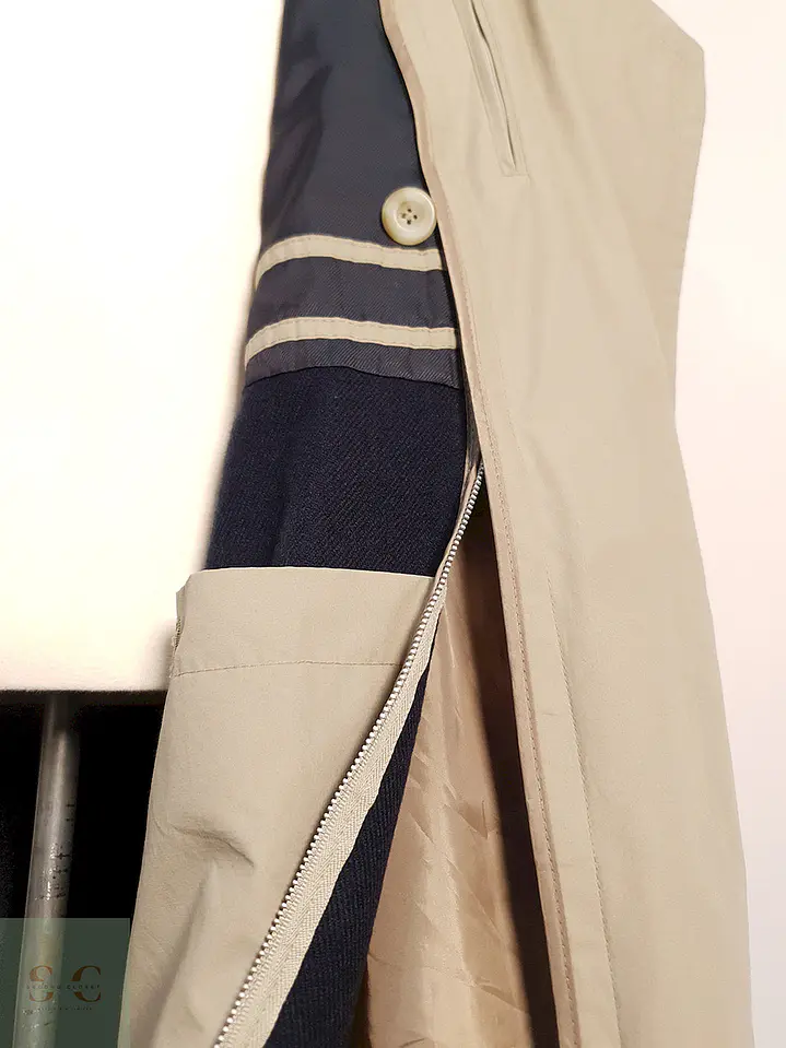 Trench Bugatti Cruzado con Cinturón Beige - Talla XL 14