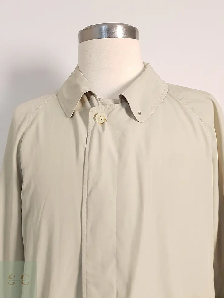 Trench Walbusch Gabardina Beige Claro - Talla L 2