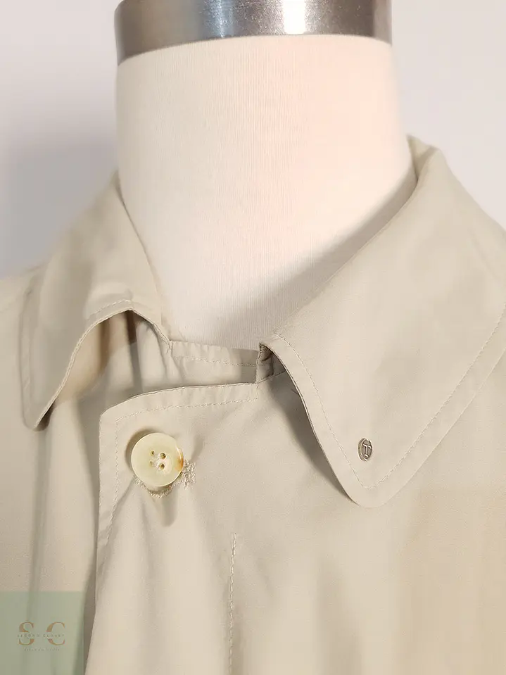 Trench Walbusch Gabardina Beige Claro - Talla L 4