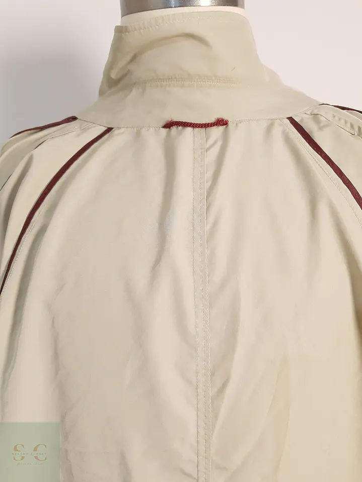Trench Walbusch Gabardina Beige Claro - Talla L 9