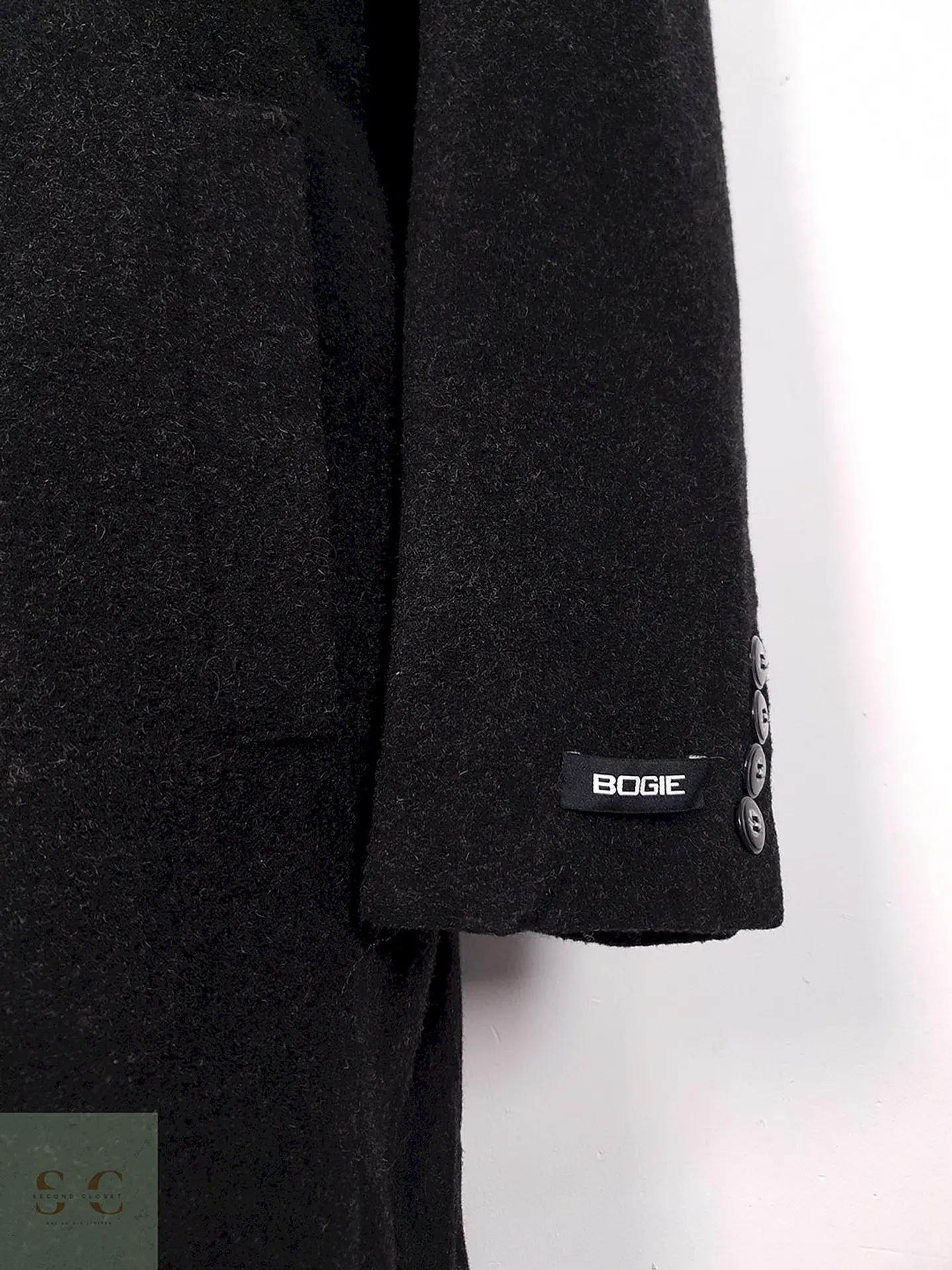Abrigo Bogie Largo Plomo Marengo 70% Lana - Talla LXL 5