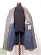 Abrigo Vintage Plomo Blico 100% Lana Virgen - Talla L - Miniatura 13