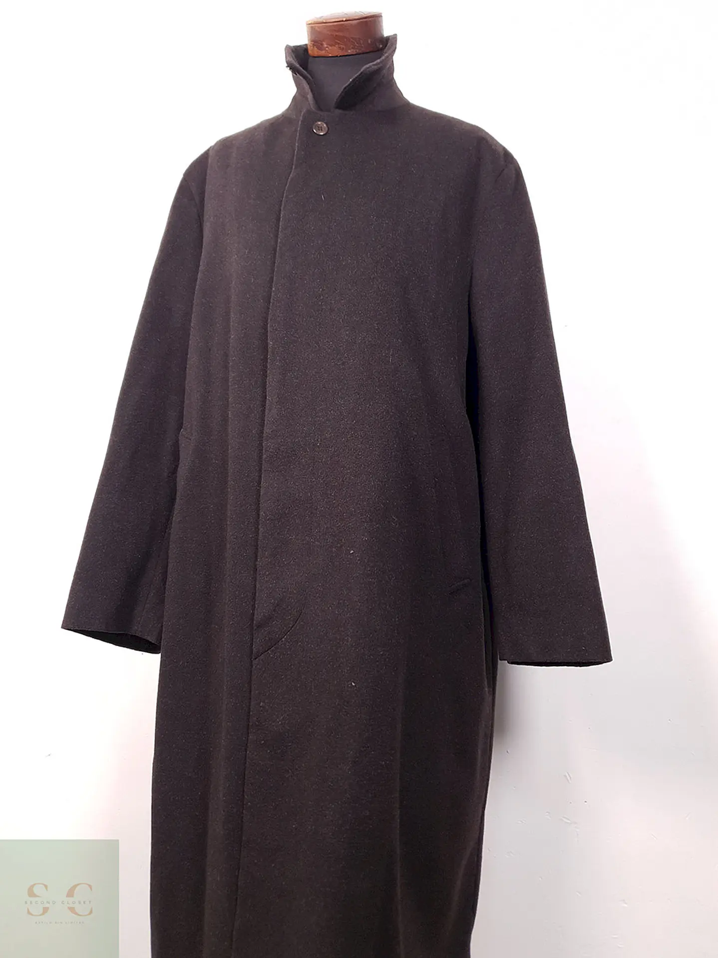 Abrigo Largo Schneiders Café 80% Lana Virgen - Talla 2XL 8