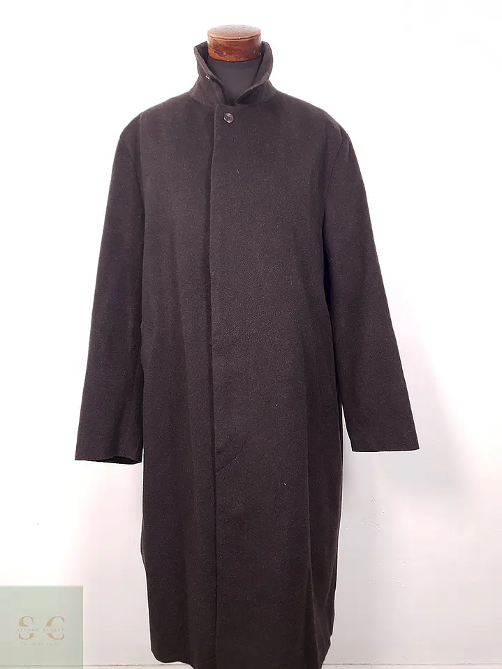 Abrigo Largo Schneiders Café 80% Lana Virgen - Talla 2XL 11