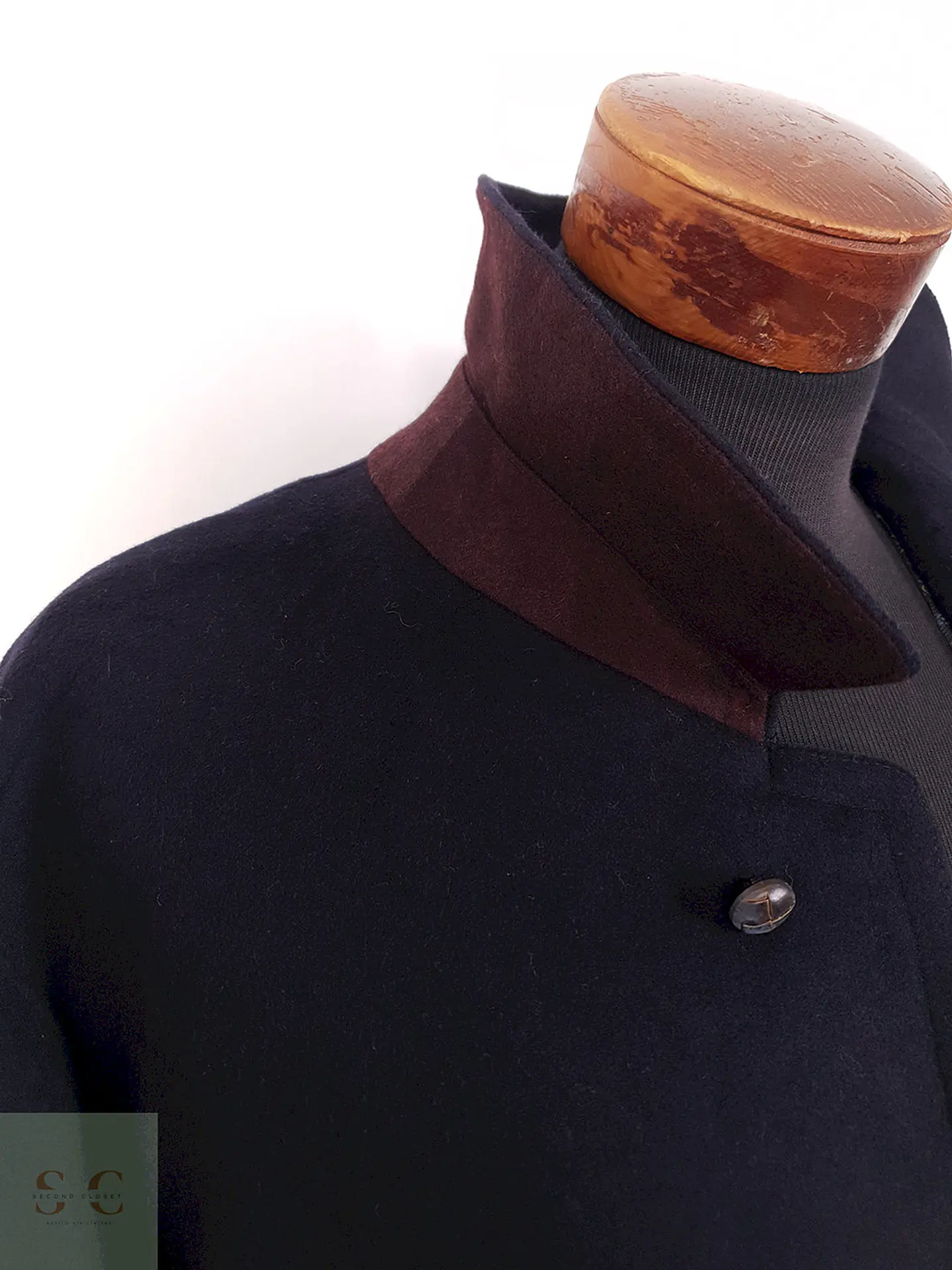 Abrigo Loden Largo Azul Bugatti Alpen Loden - Talla XXL 6