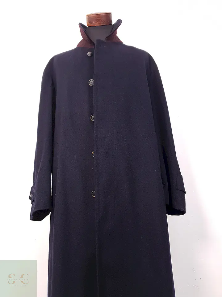 Abrigo Loden Largo Azul Bugatti Alpen Loden - Talla XXL 8
