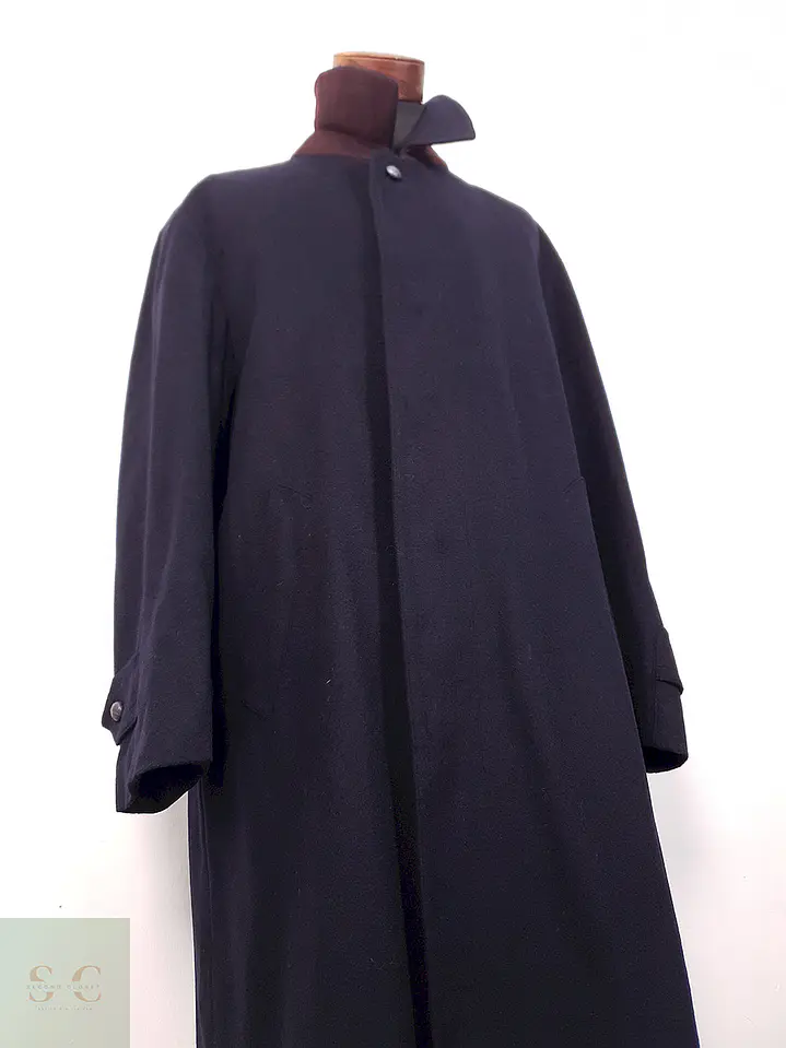 Abrigo Loden Largo Azul Bugatti Alpen Loden - Talla XXL 11