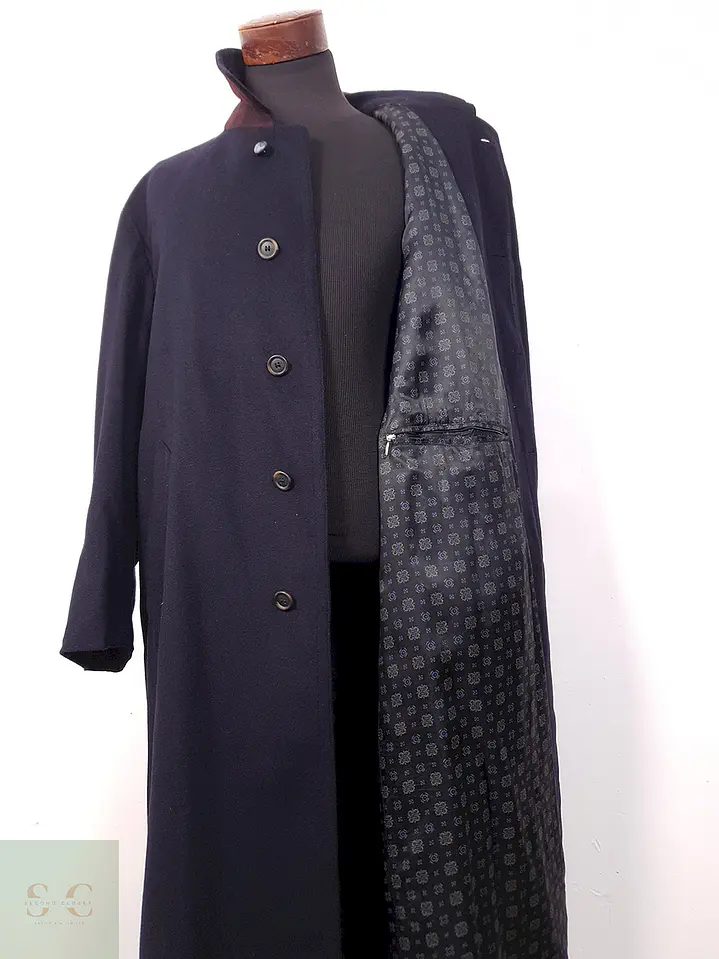 Abrigo Loden Largo Azul Bugatti Alpen Loden - Talla XXL 13
