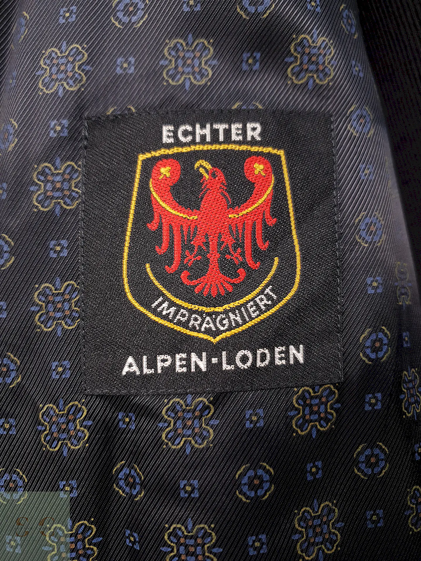 Abrigo Loden Largo Azul Bugatti Alpen Loden - Talla XXL 14