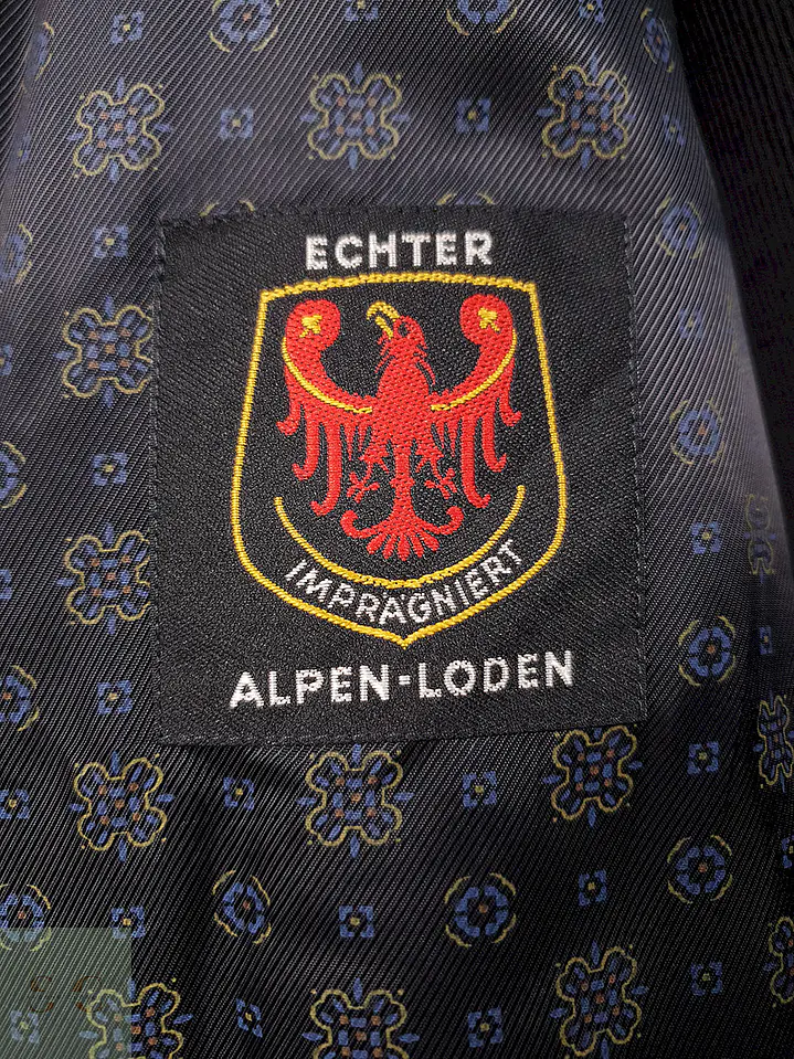 Abrigo Loden Largo Azul Bugatti Alpen Loden - Talla XXL 14