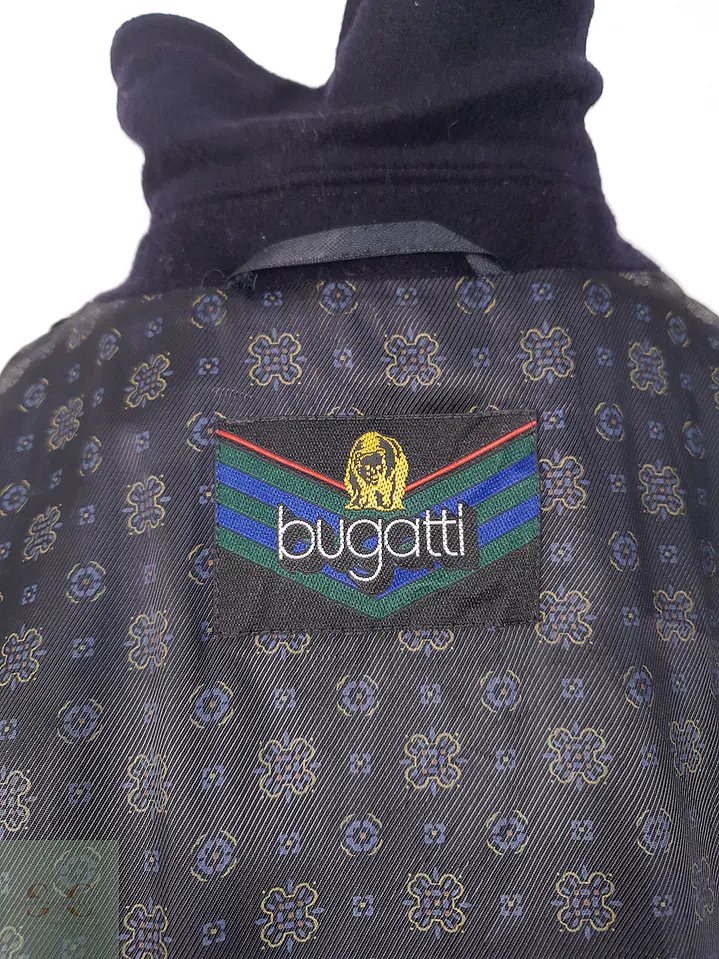 Abrigo Loden Largo Azul Bugatti Alpen Loden - Talla XXL 16