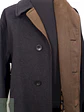 Abrigo Largo Blicker Plomo Mezcla Lana Cordero - Talla 3XL - Miniatura 5