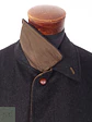 Abrigo Largo Blicker Plomo Mezcla Lana Cordero - Talla 3XL - Miniatura 6