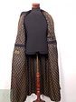 Abrigo Largo Blicker Plomo Mezcla Lana Cordero - Talla 3XL - Miniatura 14