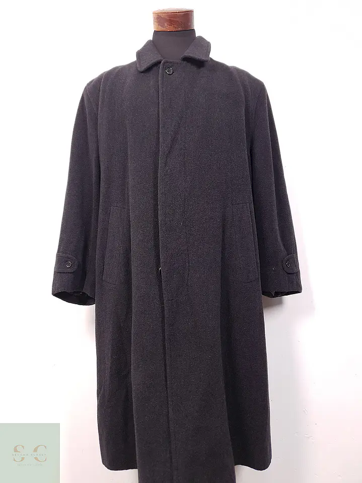 Trench Burberry Plomo 100% Lana - Talla XXL 7
