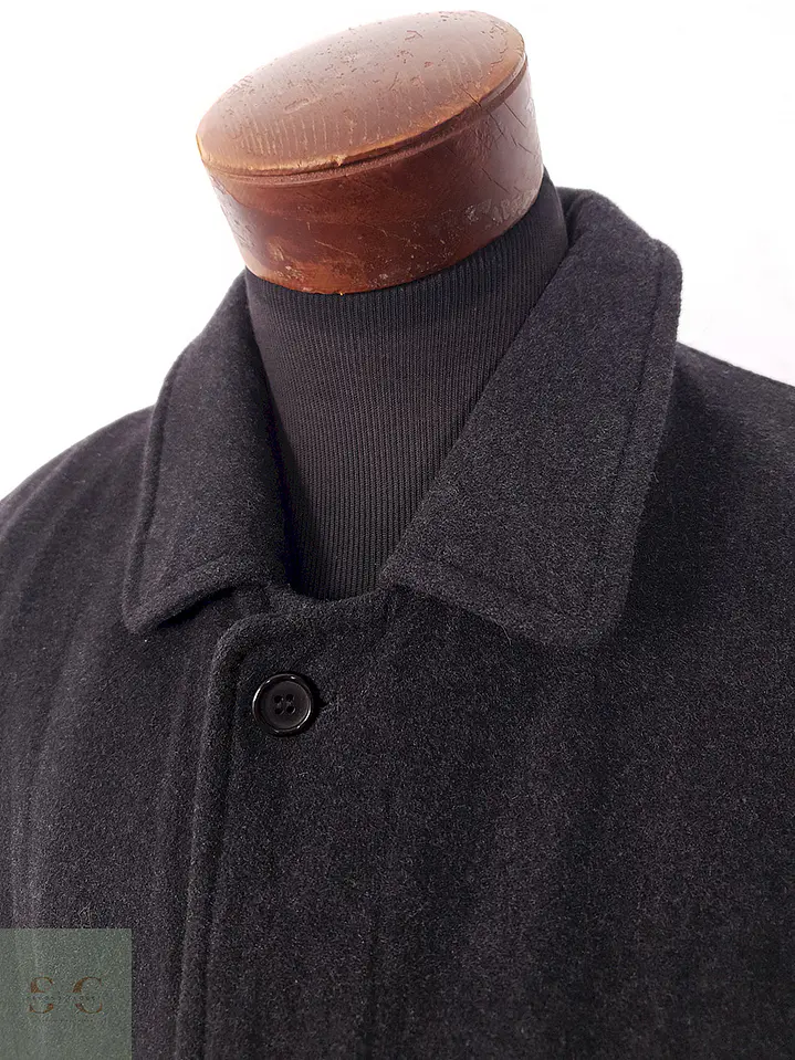 Trench Burberry Plomo 100% Lana - Talla XXL 9