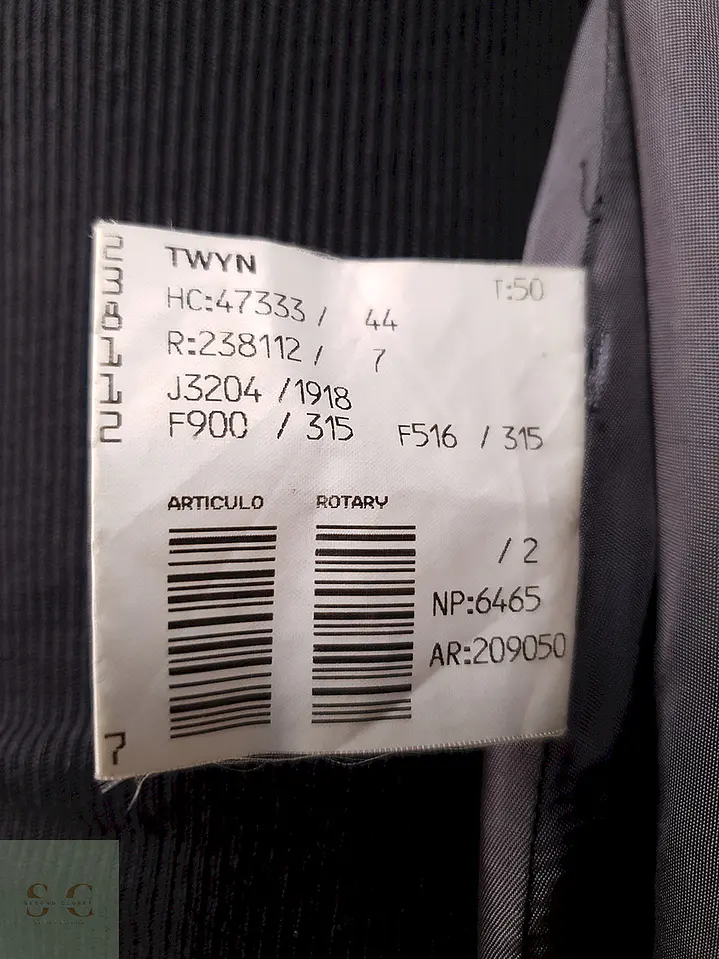 Trench Burberry Plomo 100% Lana - Talla XXL 12